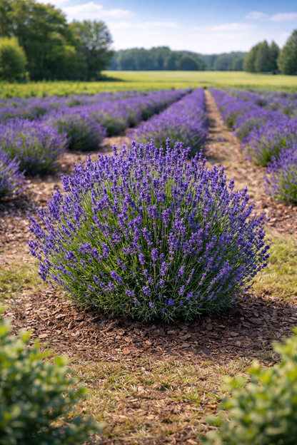 Tiefviolettblühender Lavendel (Lavandula angustifolia Hidcote Blue) 20-30 cm - Pflanzenfreunde24